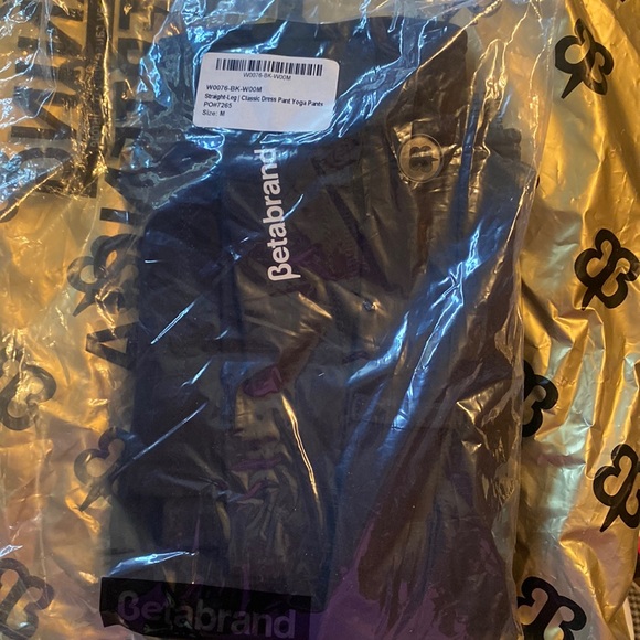 Betabrand Pants - Nwt betabrand Straight leg classic dress pant yoga pants size medium
